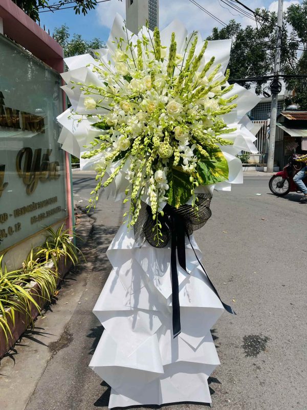 Kệ Hoa Chia Buồn 1 Tầng 727