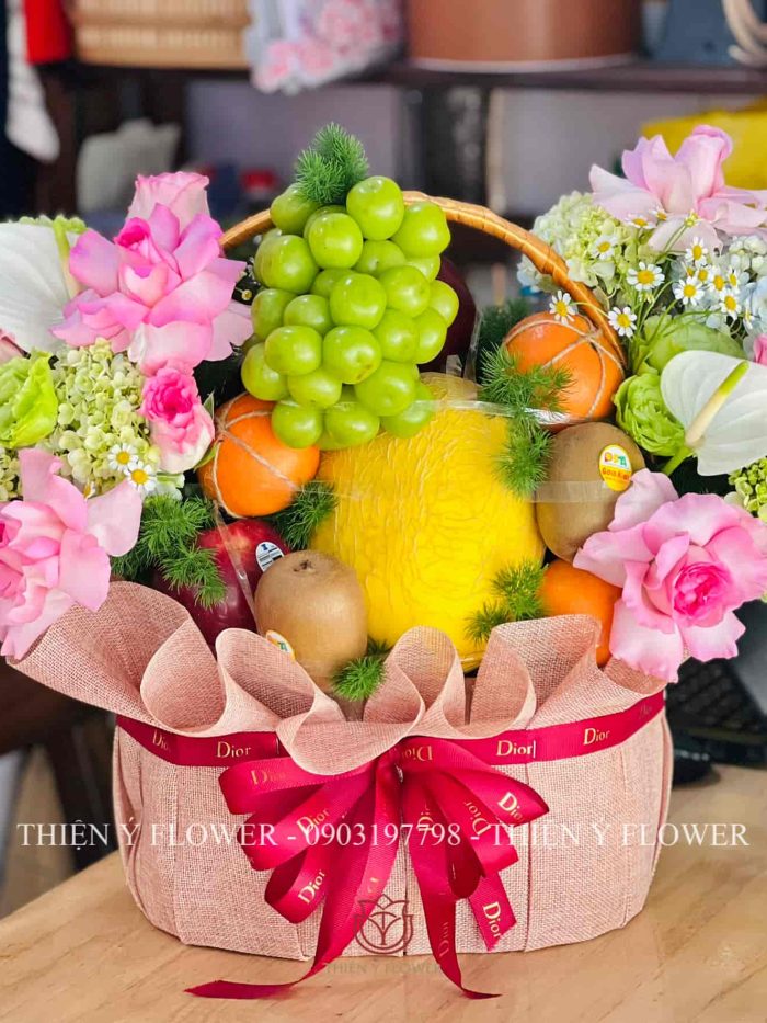 Giỏ Hoa Chúc Mừng 168